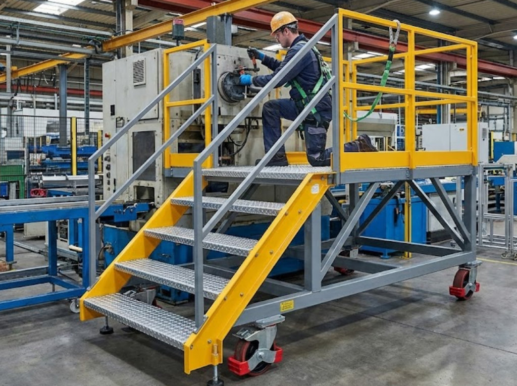 podesty stałe i ruchome nasc